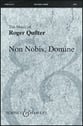 Non Nobis Domine SATB choral sheet music cover